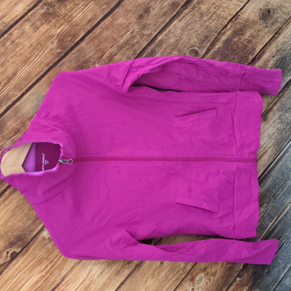 Tuff athletics small fushia zip jacket